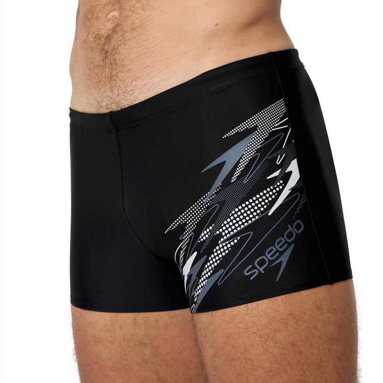 SPEEDO SPEEDO MEDLEY LOGO Badehose Herren - blk-gry - 3 | SportScheck