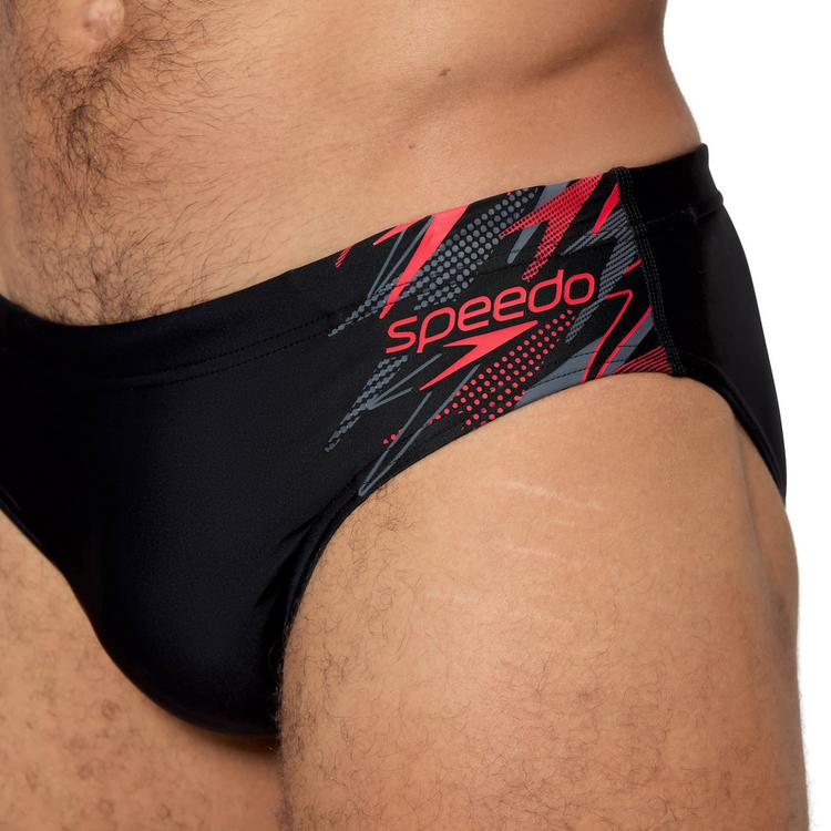 SPEEDO SPEEDO MEDLEY LOGO Badehose Herren - blk-red - 3 | SportScheck