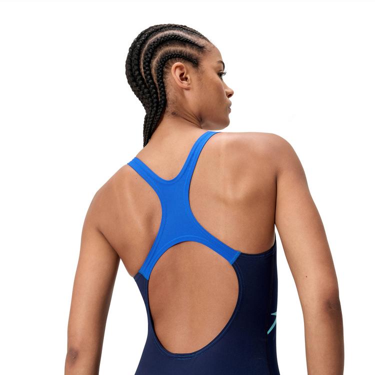 SPEEDO SPEEDO MEDLEY LOGO MEDALIST Badeanzug Damen - nvy-blu - 3 | SportScheck