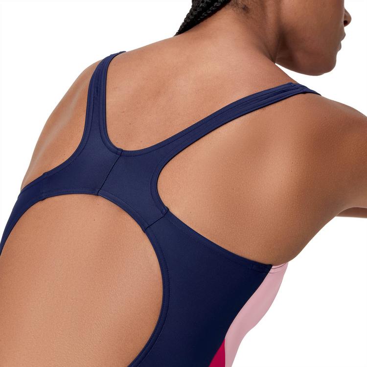 SPEEDO SPEEDO COLORBLOCK SPLICE 2.0 Badeanzug Damen - nvy-pnk - 3 | SportScheck