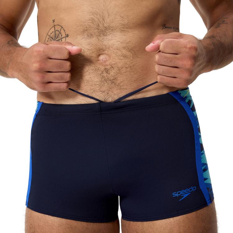 SPEEDO SPEEDO Hyperboom Splice Aquashort Badehose Herren - nvy-blu - 4 | SportScheck