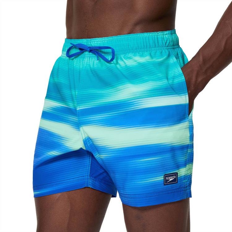 SPEEDO SPEEDO Print Redondo Edge Volley 16" Badehose Herren - blu - 4 | SportScheck