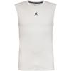Nike M J DF SPRT SL COMP TOP Funktionstank Herren - white-black