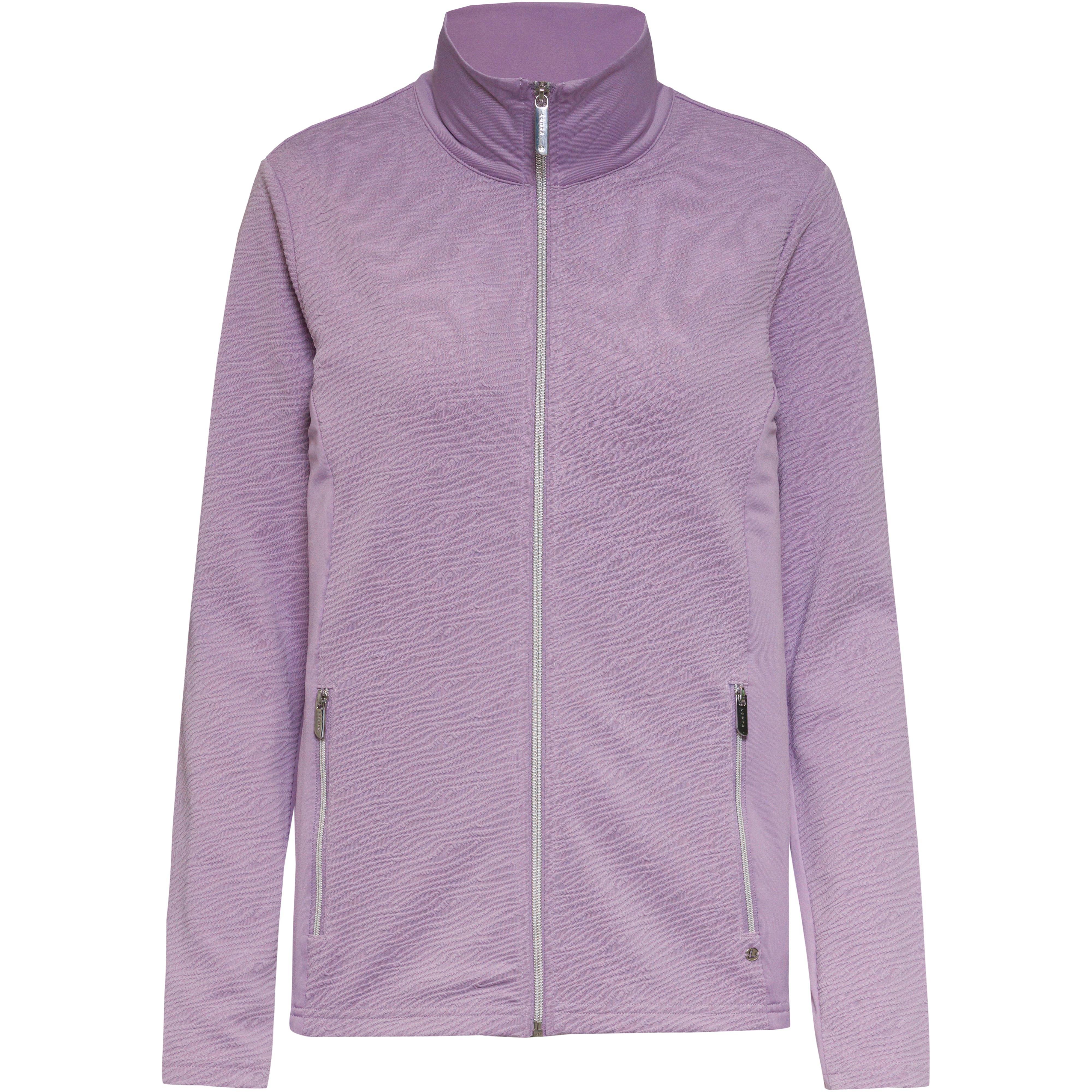 LUHTA Fleecejacke ILVESOJA Fleece-Polyester-Elastan Lila
