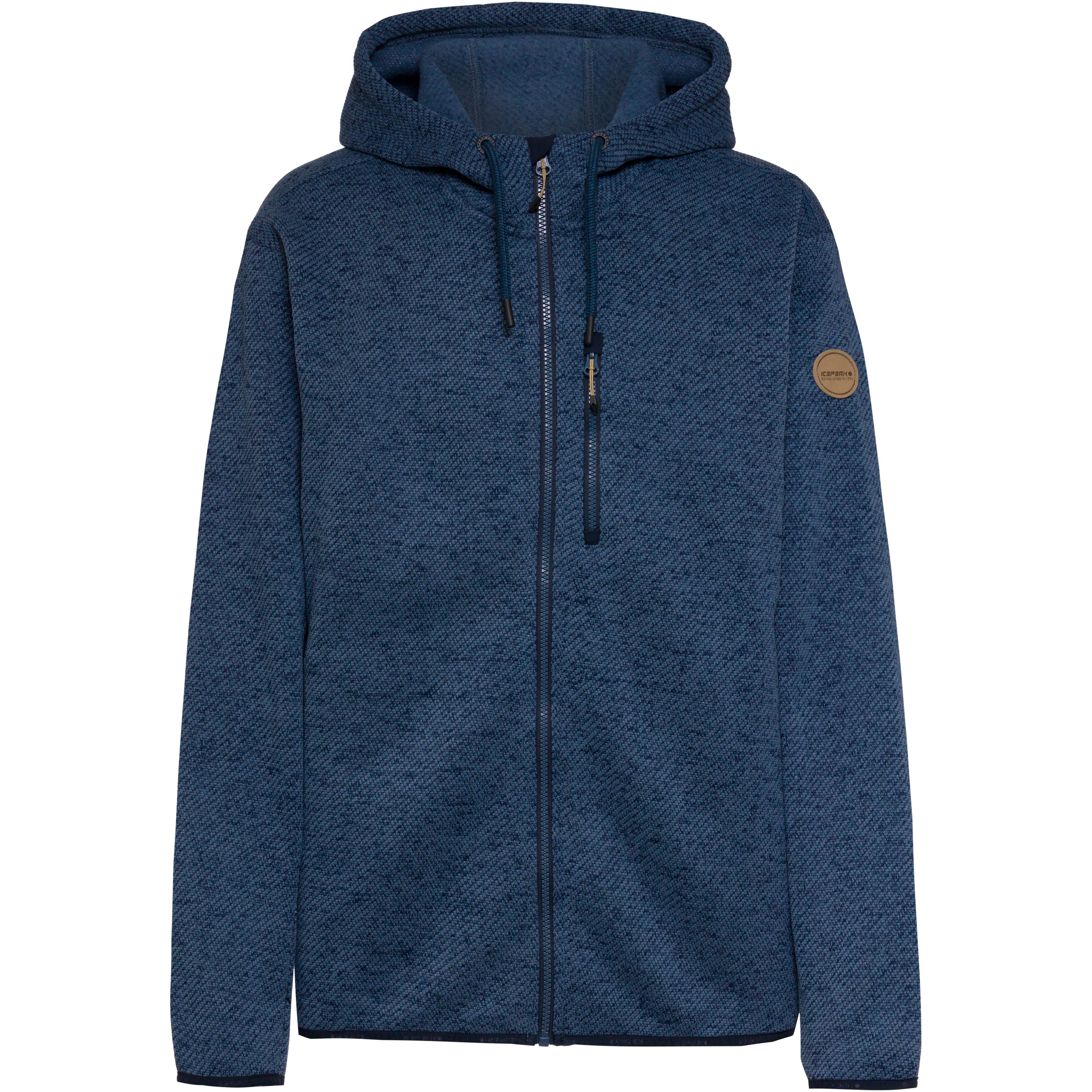 icepeak Fleecejacke Klassisch Polyester Grau