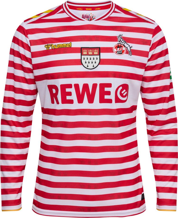 hummel hummel 1.FC K&ouml;ln 25-26 Karneval Teamtrikot Herren - white-true red - 0 | SportScheck