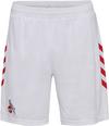 hummel 1. FC K&ouml;ln 25-26 HOME Fu&szlig;ballshorts - white-true red