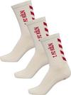 hummel 1. FC K&ouml;ln FUNDAMENTAL 3-PACK Socken - snow white-chili pepper