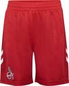 hummel 1. FC K&ouml;ln 25-26 AWAY Fu&szlig;ballshorts Kinder - true red