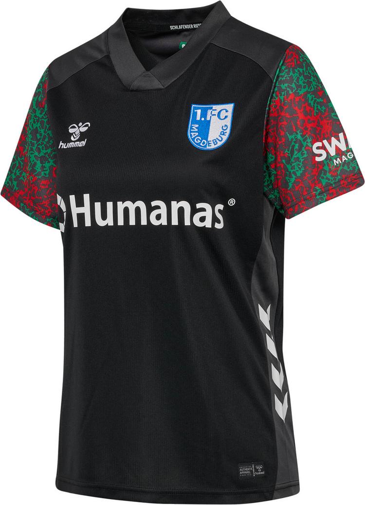 hummel hummel 1. FC MAGDEBURG 25-26 3RD Teamtrikot Damen - black - 0 | SportScheck