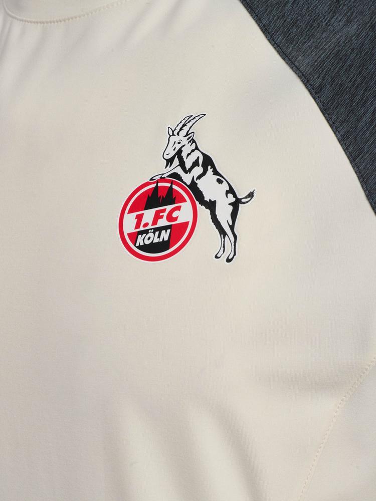 hummel hummel 1. FC K&ouml;ln 25-26 TRAVEL T-Shirt - marshmallow-asphalt - 1 | SportScheck