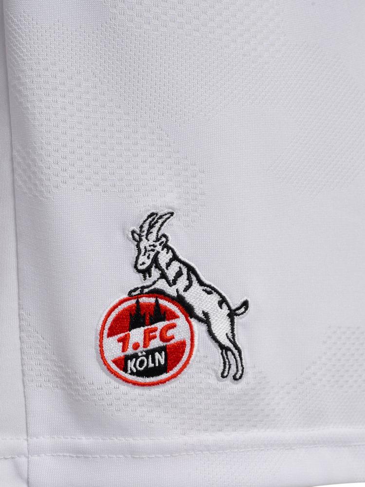 hummel hummel 1. FC K&ouml;ln 25-26 HOME Fu&szlig;ballshorts - white-true red - 2 | SportScheck