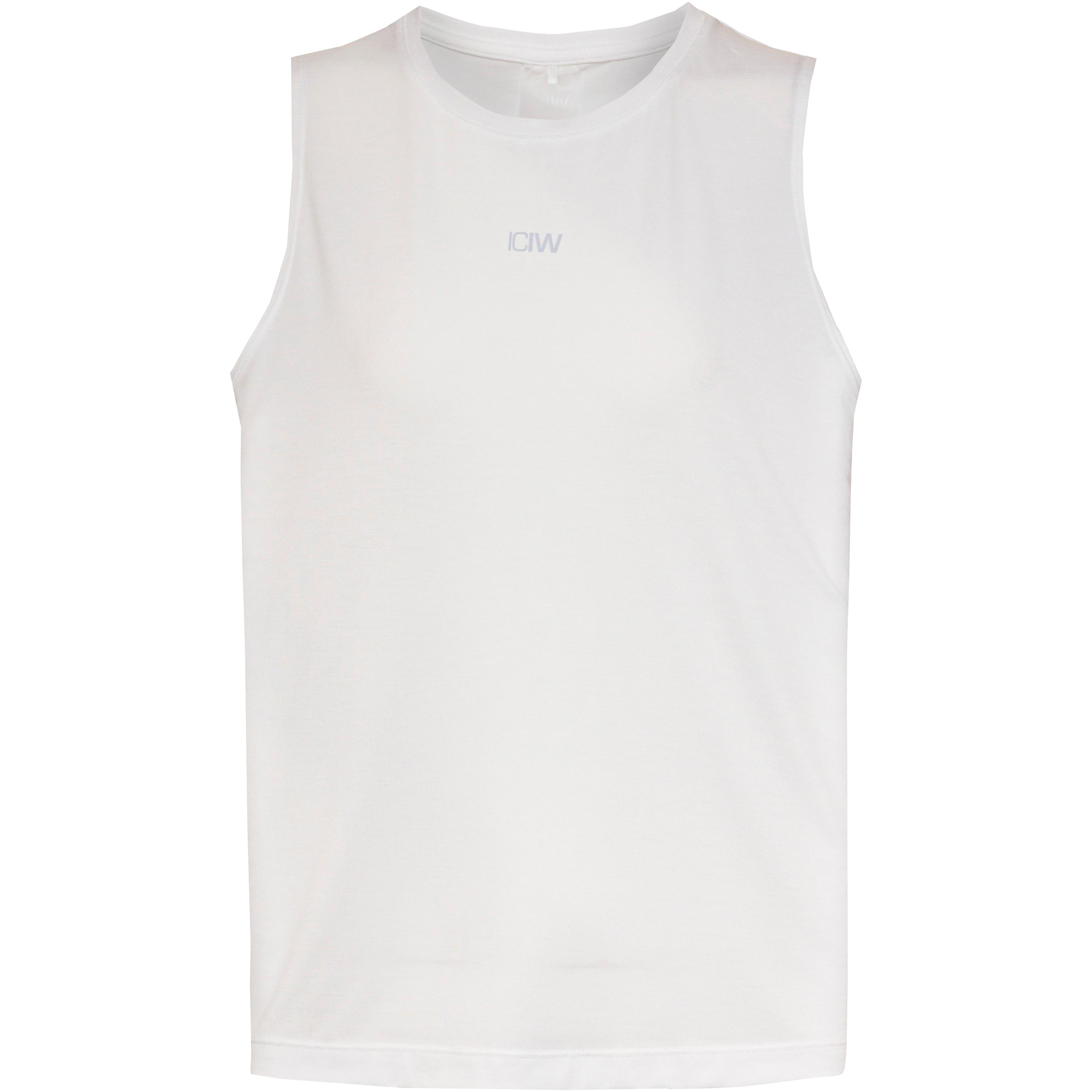 ICANIWILL Funktionstank Schnelltrocknend Polyester-Lyocell-Elastan Schwarz