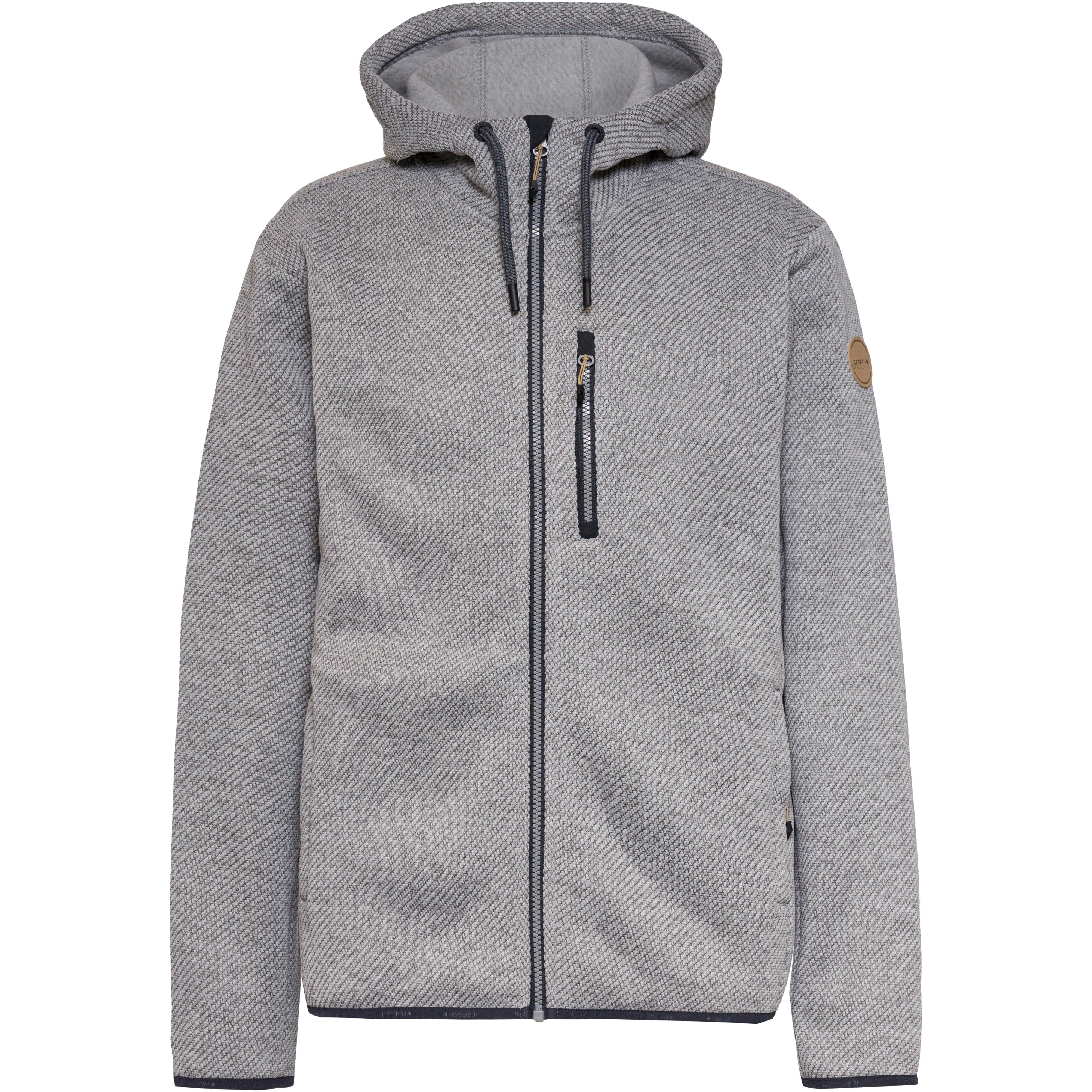 icepeak Fleecejacke Klassisch Polyester Grau
