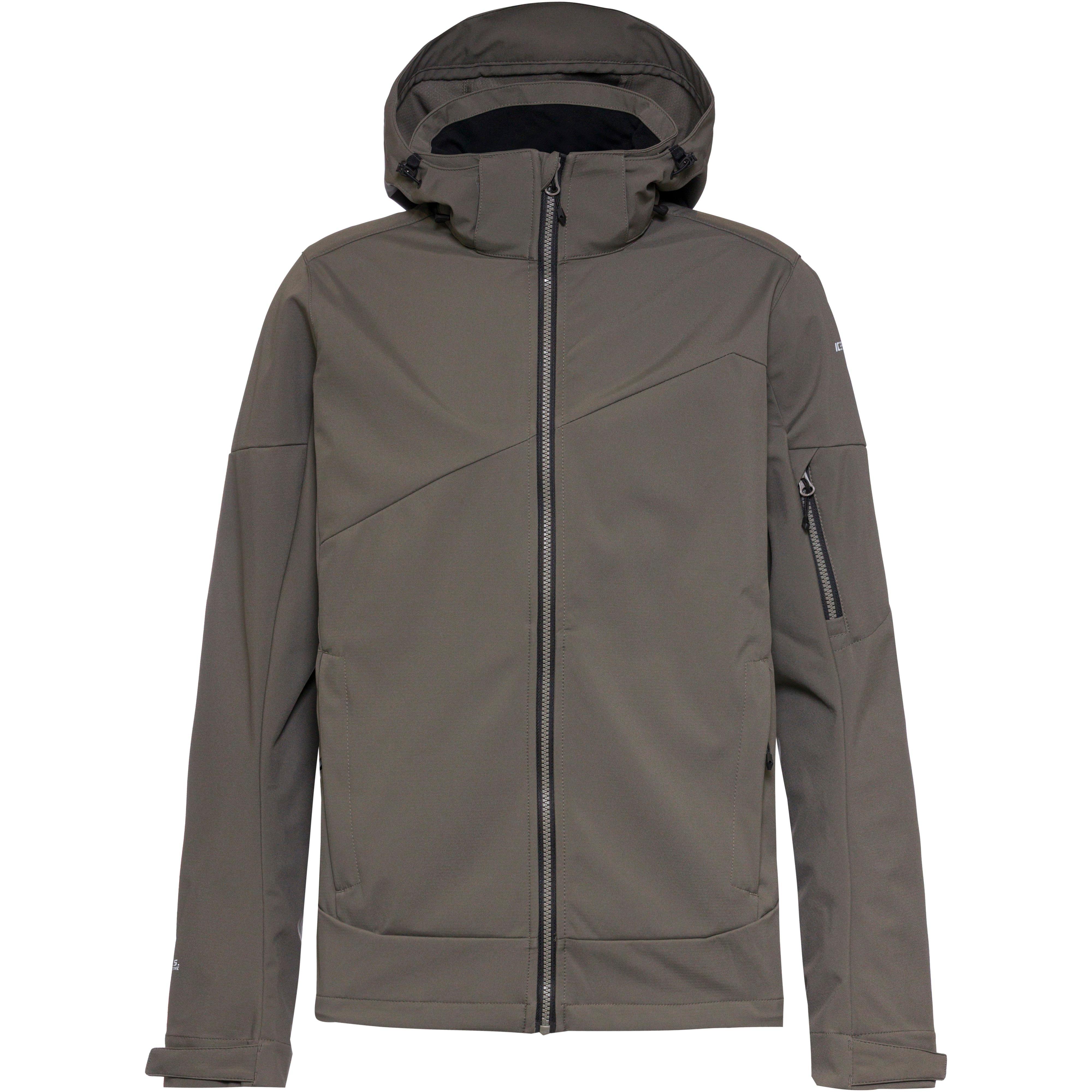 icepeak Softshelljacke 15.000 mm Atmungsaktiv Blau