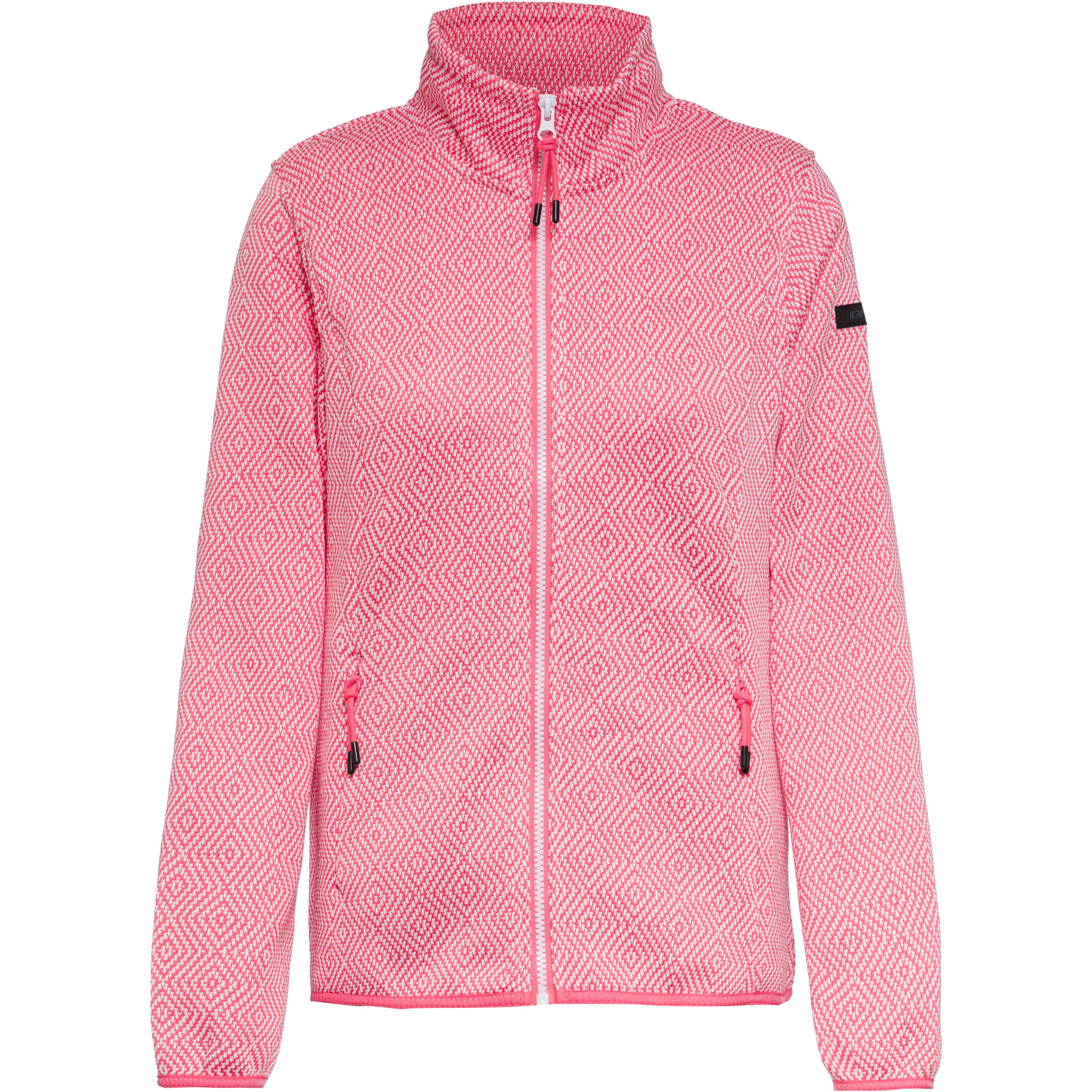 icepeak Fleecejacke Recycling Polyester Rosa