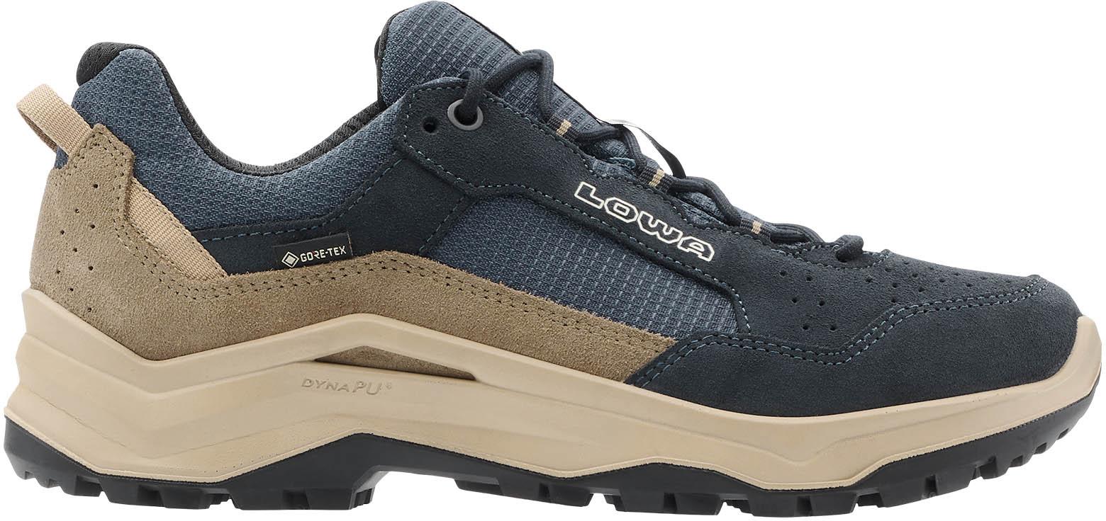 Lowa Wanderschuhe GORE-TEX Rauleder-Textil Blau