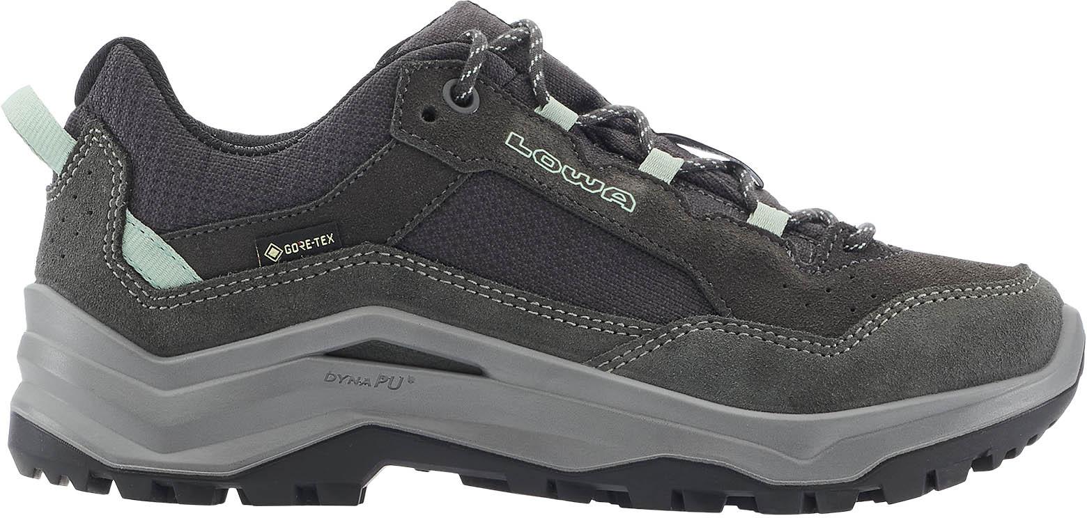 Lowa Wanderschuhe GORE-TEX Rauleder-Textil Grau