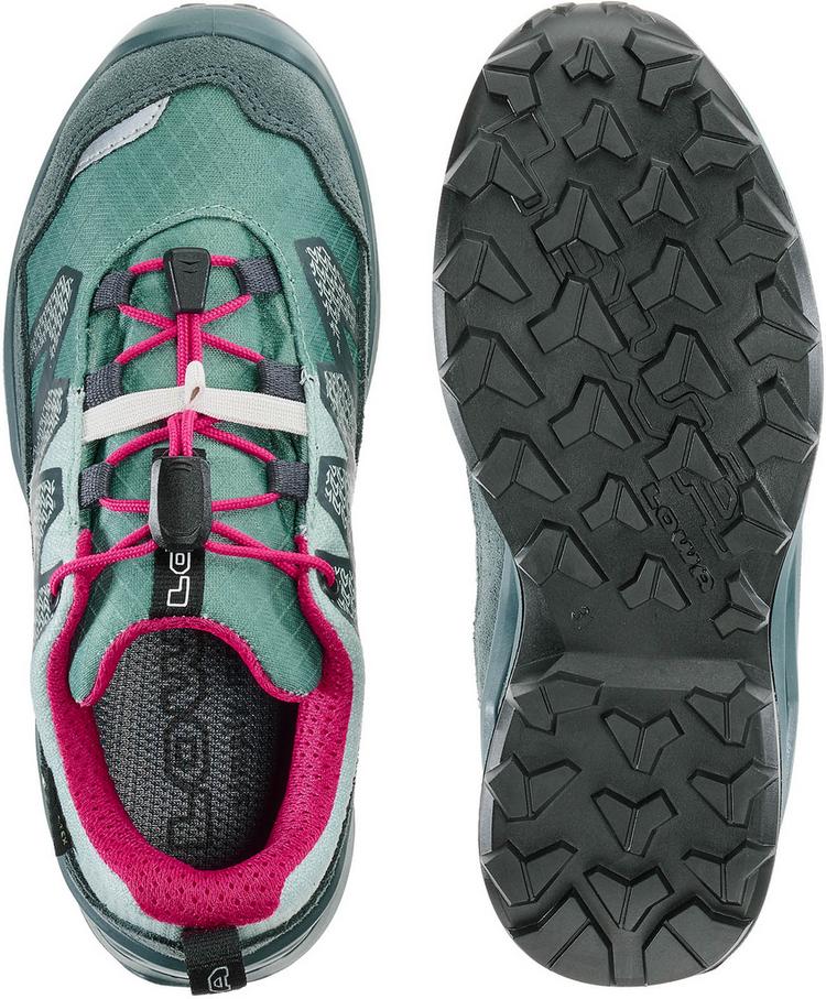 Lowa Lowa MADDOX PRO LO Multifunktionsschuhe Kinder - petrol-pink - 0 | SportScheck