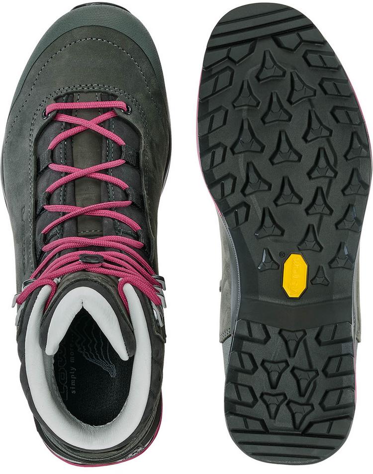 Lowa Lowa LADY LIGHT EVO LL Wanderschuhe Damen - grau-pink - 0 | SportScheck