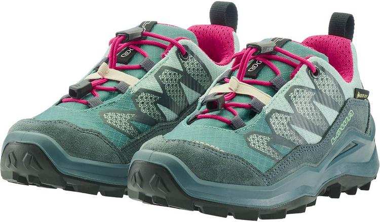 Lowa Lowa MADDOX PRO LO Multifunktionsschuhe Kinder - petrol-pink - 1 | SportScheck