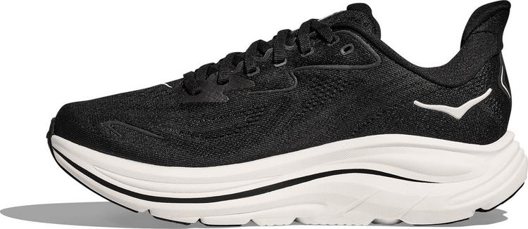 HOKA HOKA CLIFTON 10 Laufschuhe Damen - black-white - 0 | SportScheck