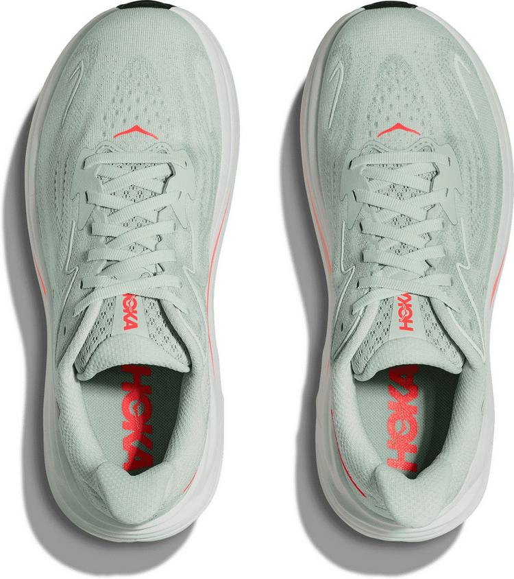 HOKA HOKA CLIFTON 10 Laufschuhe Damen - sea glass-neon flame - 0 | SportScheck