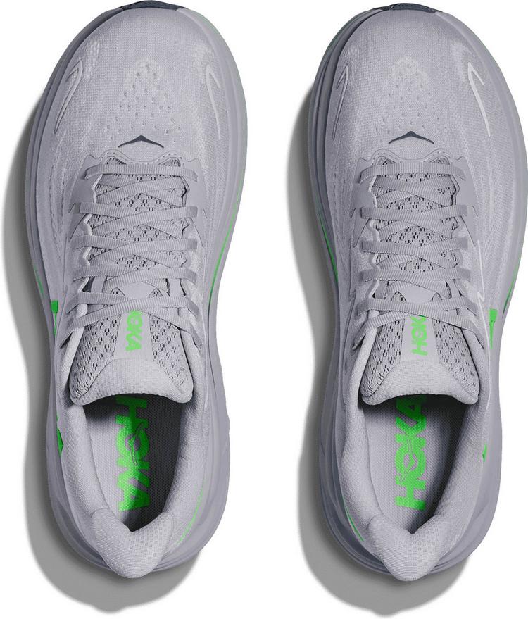HOKA HOKA CLIFTON 10 Laufschuhe Herren - ash grey-neon green - 0 | SportScheck