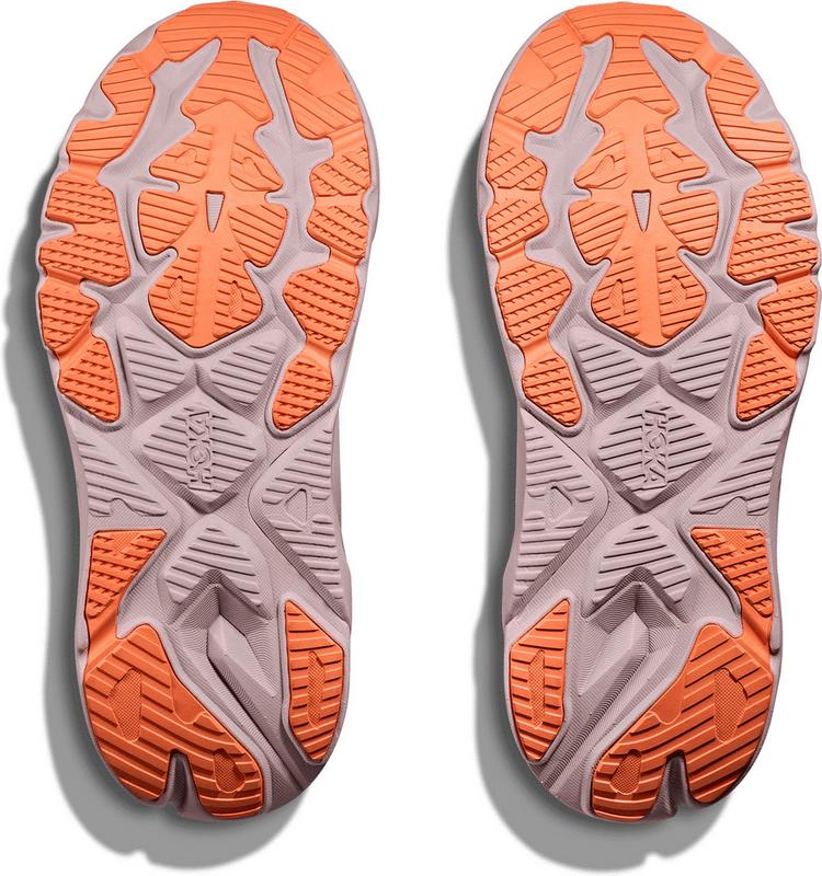 HOKA HOKA ARAHI 8 Laufschuhe Damen - lilac cream-neon cantaloupe - 1 | SportScheck