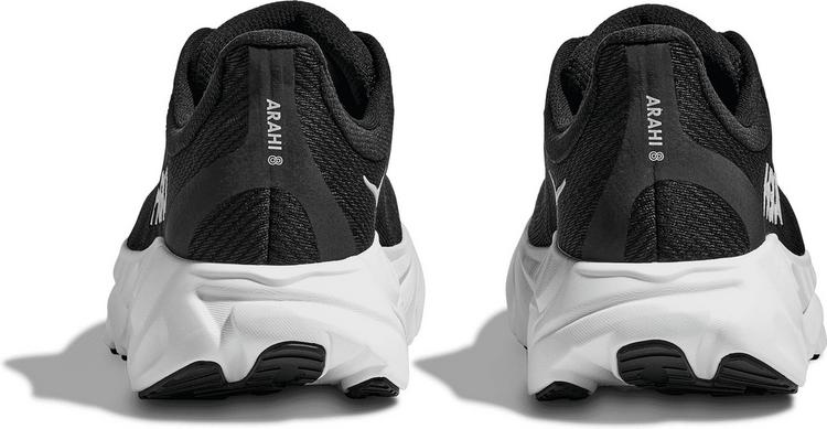 HOKA HOKA ARAHI 8 Laufschuhe Damen - black-white - 2 | SportScheck