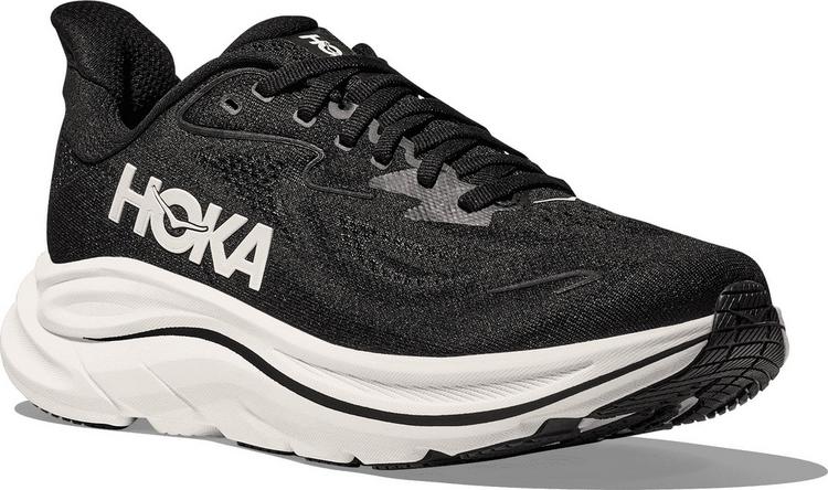 HOKA HOKA CLIFTON 10 Laufschuhe Damen - black-white - 3 | SportScheck
