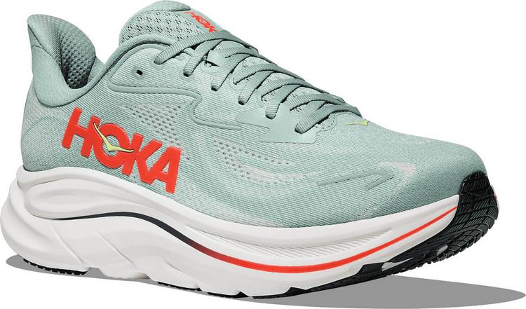 HOKA HOKA CLIFTON 10 Laufschuhe Herren - sage-neon flame - 3 | SportScheck
