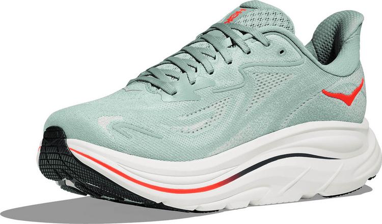HOKA HOKA CLIFTON 10 Laufschuhe Herren - sage-neon flame - 4 | SportScheck