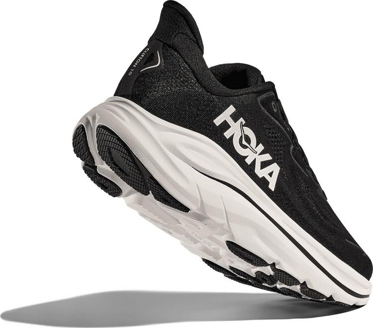 HOKA HOKA CLIFTON 10 Laufschuhe Damen - black-white - 5 | SportScheck