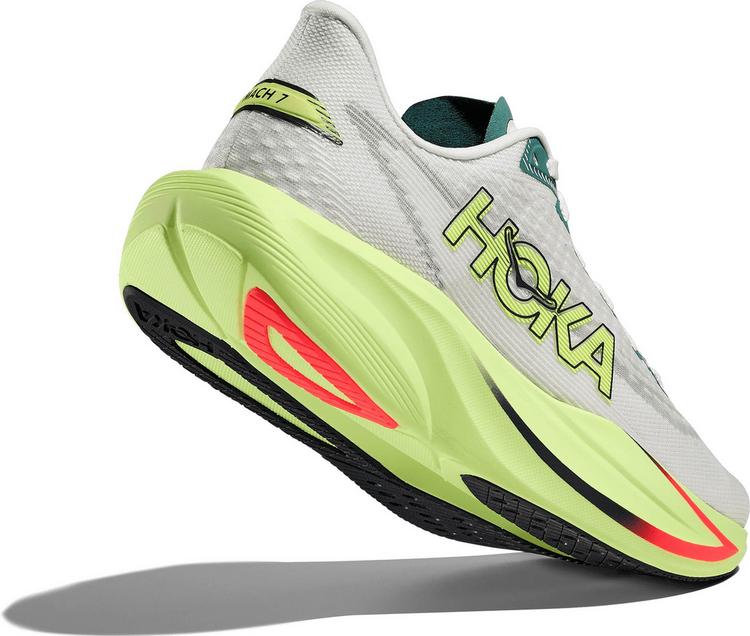 HOKA HOKA MACH 7 Laufschuhe Herren - frost-neon yuzu - 5 | SportScheck