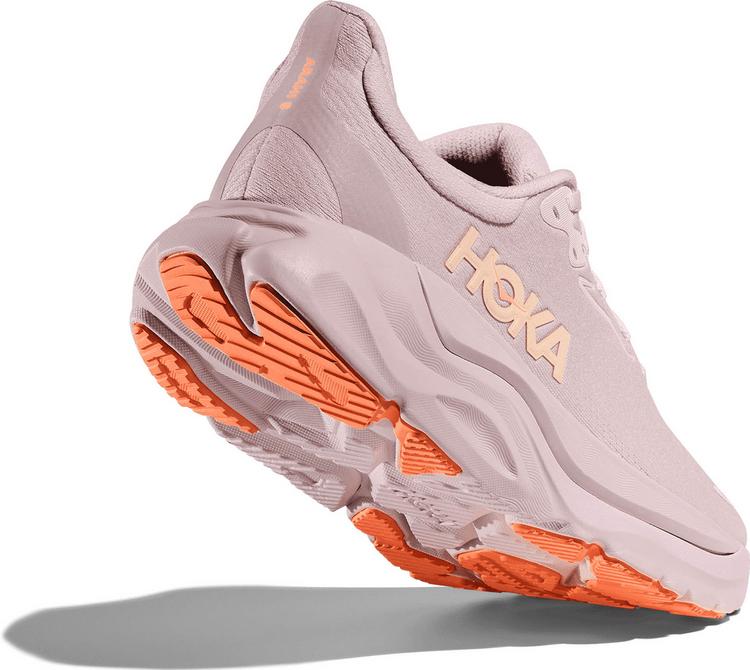 HOKA HOKA ARAHI 8 Laufschuhe Damen - lilac cream-neon cantaloupe - 5 | SportScheck