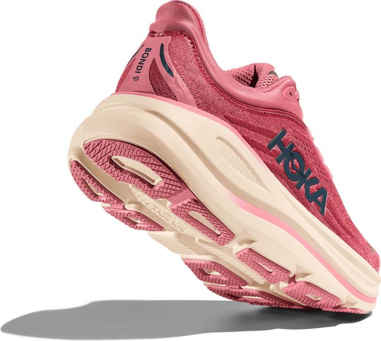 HOKA HOKA BONDI 9 Laufschuhe Damen - lingonberry-cranberry - 5 | SportScheck