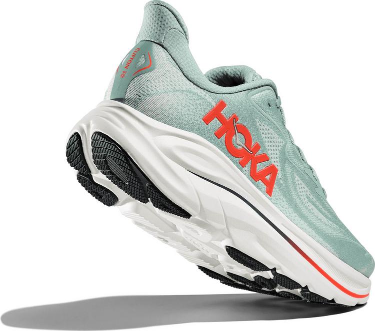 HOKA HOKA CLIFTON 10 Laufschuhe Herren - sage-neon flame - 5 | SportScheck