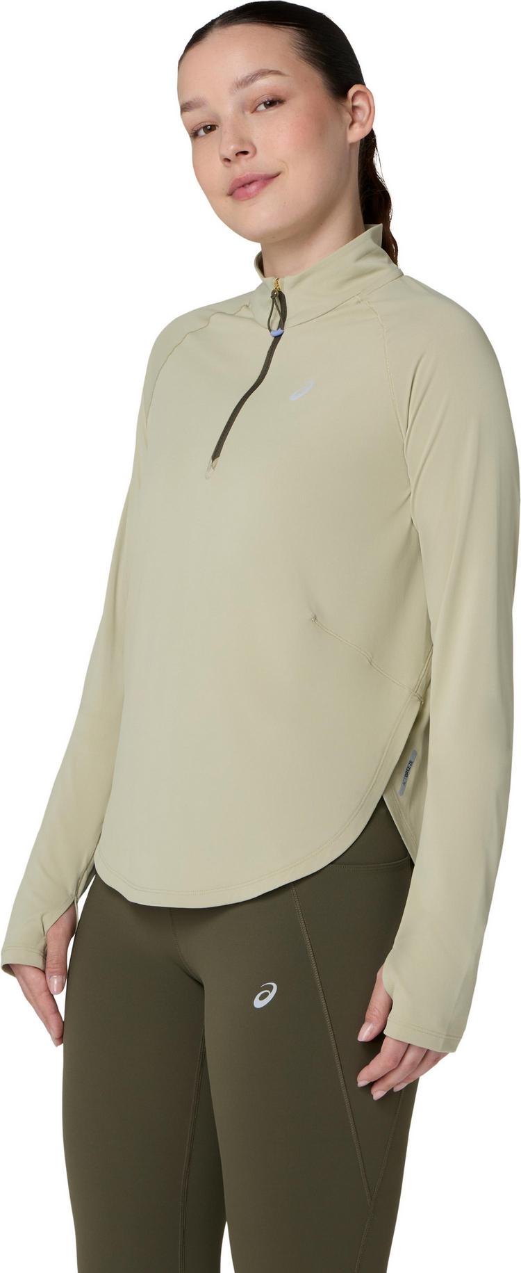ASICS ASICS NAGINO RUN 1-4 ZIP Laufshirt Damen - khaki - 2 | SportScheck
