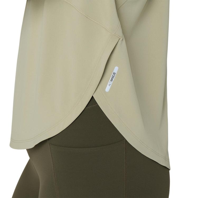 ASICS ASICS NAGINO RUN 1-4 ZIP Laufshirt Damen - khaki - 5 | SportScheck