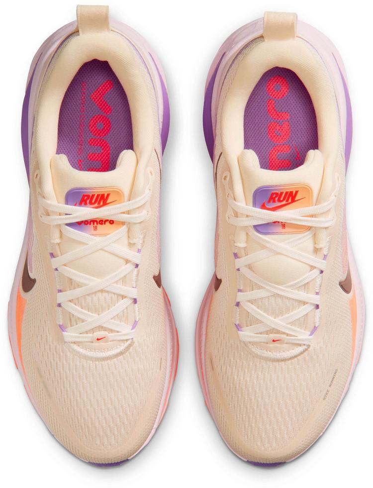 Nike Nike VOMERO 18 Laufschuhe Damen - chalk-tattoo-pink foam-bright viole - 0 | SportScheck