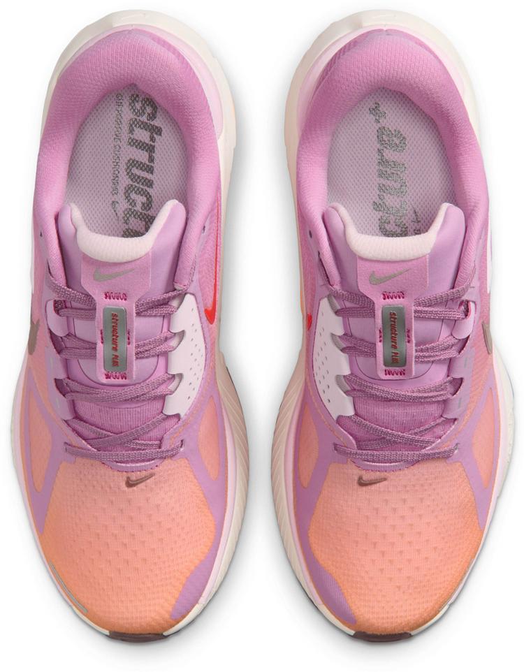 Nike Nike STRUCTURE PLUS Laufschuhe Damen - lt magenta-tattoo-orange pulse-pink - 0 | SportScheck