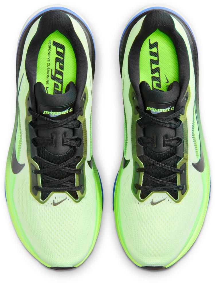 Nike Nike Pegasus 42 Laufschuhe Herren - volt tint-black spruce-sapphire - 0 | SportScheck