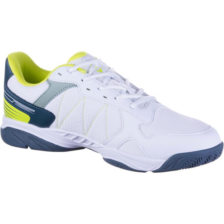 hummel hummel COURT CONTROL II Hallenschuhe Herren - white-green-yellow - 0 | SportScheck