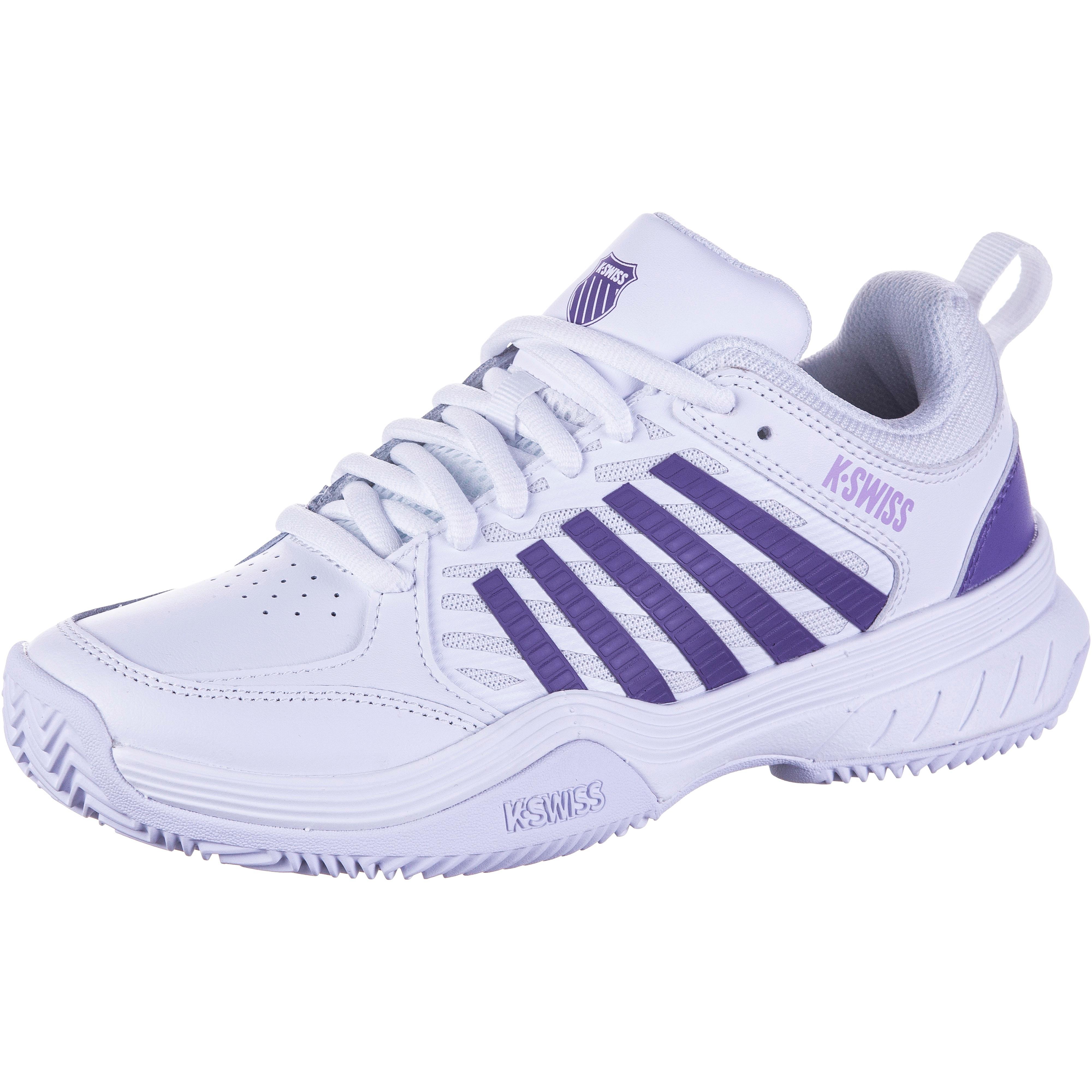 K-SWISS Leder Tennisschuhe Weiß