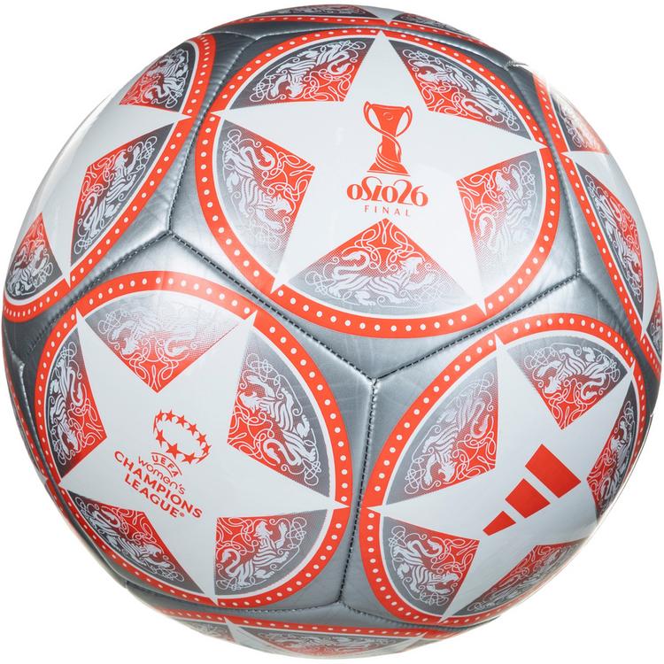 adidas adidas WUCL CLB Fu&szlig;ball - silvmt-red-white - 0 | SportScheck