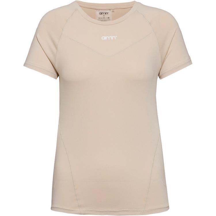 Aim'n Aim'n Soft Basic Funktionsshirt Damen - beige - 0 | SportScheck