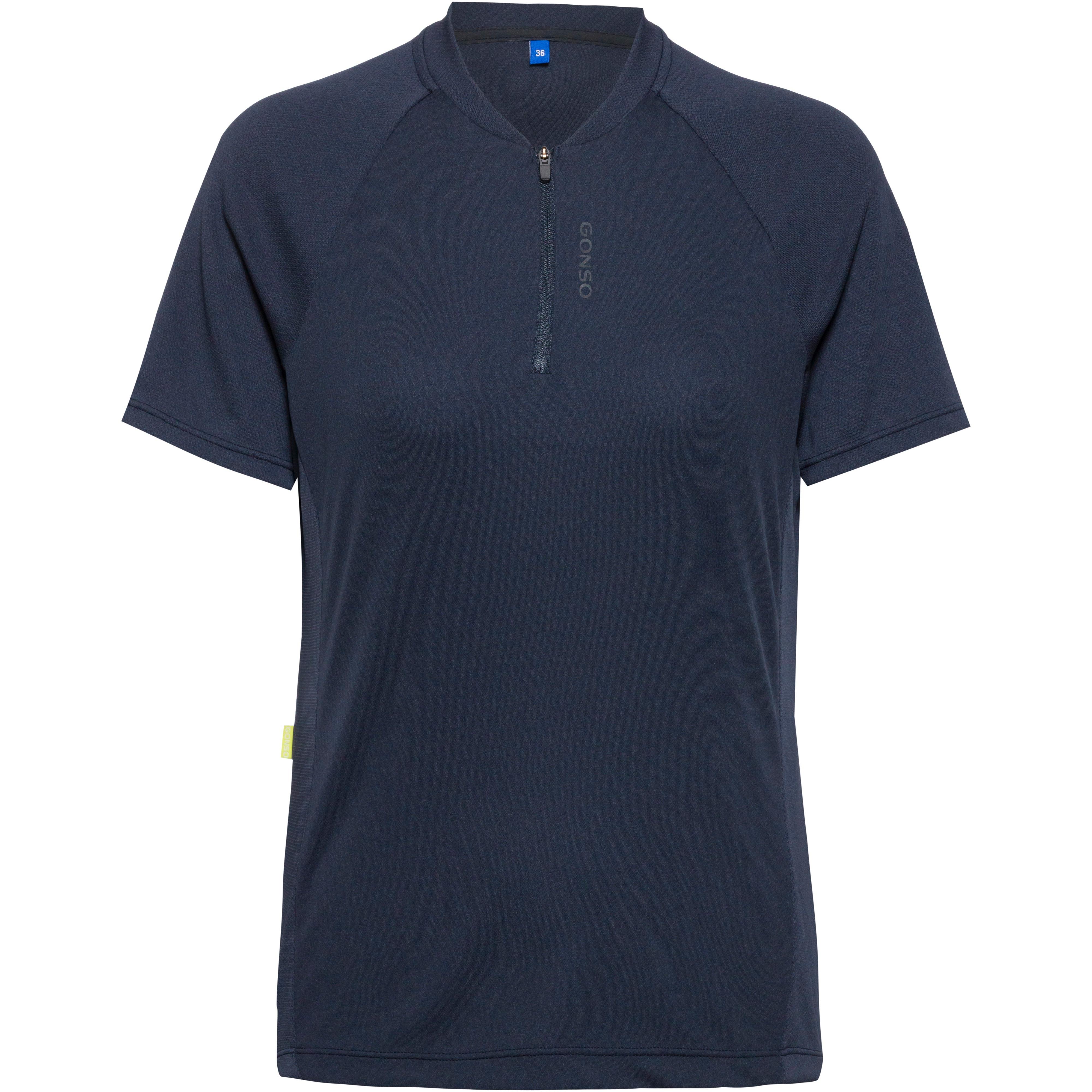 Gonso Trikot Kurzärmliges Fahrradtrikot Polyester Blau