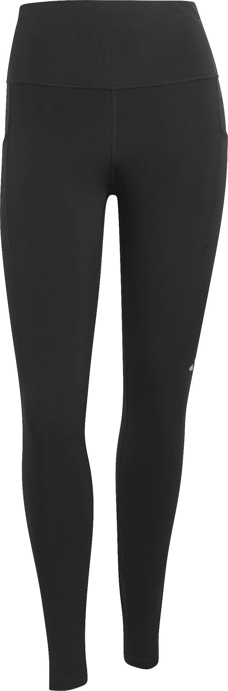 Adidas Lauftights Long Polyester-Elastan Schwarz
