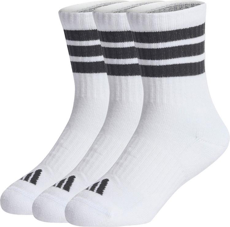 adidas adidas 3S KD C CRW 3P Socken Kinder - white-black-black - 0 | SportScheck